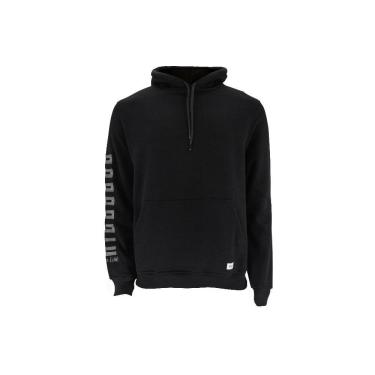 Imagem de Moletom Canguru Nicoboco Jacques Preto - Masculino