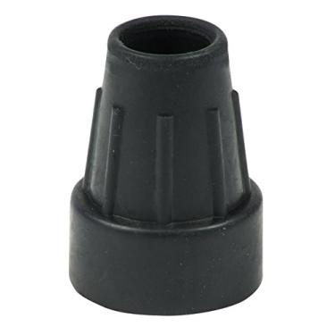 Imagem de Qtd: 4 peças - Pontas de borracha resistente de 22 mm para bengalas de caminhada, muletas, molduras de caminhada, molduras de zimmer etc. - Preto - por Lifeswonderful
