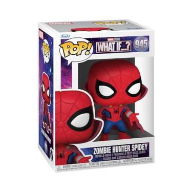 Imagem de Pop Marvel What If? Zombie Hunter Spidey Vinyl Figure