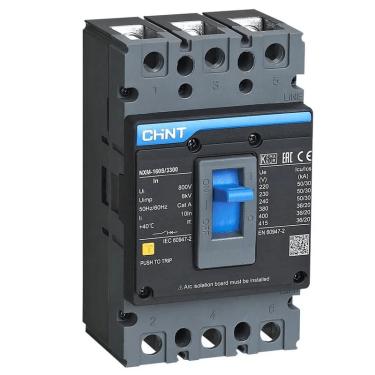 Imagem de Disjuntor Caixa Moldada Tripolar 150A NXM-160S/3300 Cód. 309655 – Chint