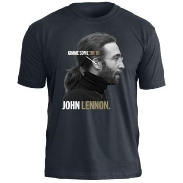 Imagem de Camiseta John Lennon Gimme Some Truth - Stamp