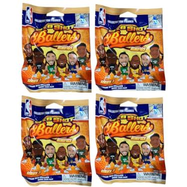 Imagem de Teenymates Party Animal Big Shot Ballers 2021-22 NBA Series 1 Figuras Blind Bags Conjunto de Presente Pacote de Festa - Pacote com 4