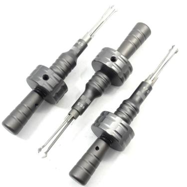 Imagem de Jogo 3x Chave Mestra Micha Mixa Tetra Goso Cadeado Porta