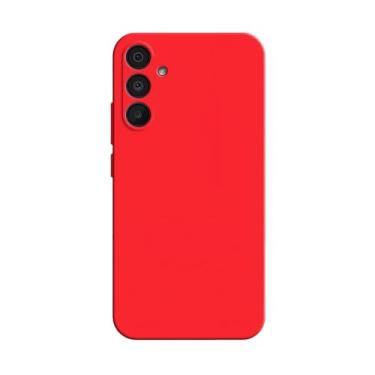 Imagem de GR Global Revolution, Capa Capinha Anti Impacto Aveludada Para Samsung Galaxy M15 Cor:Vermelho