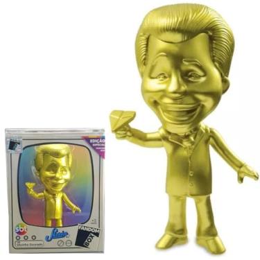 Imagem de Fandom Box Silvio Santos Silvinho Com Avião Dourado Especial