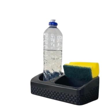 Imagem de Suporte para Detergente Sabão Esponja Organizador Multiuso Pia Cozinha