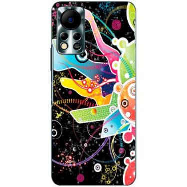 Imagem de Capa Adesivo Skin058 Verso Para Infinix Hot 11s NFC (2022) - KawaSkin