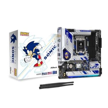 Imagem de Placa Mãe ASRock B760M PG Sonic WiFi, Chipset B760, Intel LGA 1700, mATX, DDR5