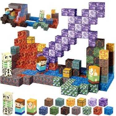 Imagem de Conjunto de blocos magnéticos AIDYVOI 213 PCS para crianças de 3 anos ou mais