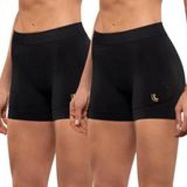 Imagem de Kit 2 Shorts Lupo Attack Levanta Bumbum Academia Sem Costura Original,