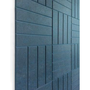 Imagem de Alternativa para quadro de cortiça grande - 120 cm x 89 cm, pacote com 12 azulejos de parede de feltro com abas adesivas removíveis seguras, azulejos de parede de cortiça para escritório em casa