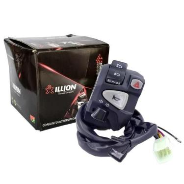 Imagem de Punho De Luz Com Pisca Alerta Titan Fan 160 2016 à 2023 - Illion