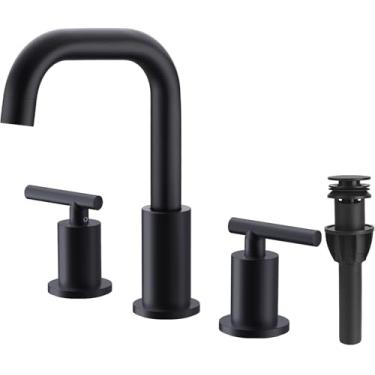 Imagem de Torneira de pia para banheiro TRUSTMI, Matte Black