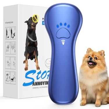 Imagem de Ahwhg Anti Barking Device, Dog Barking Control Devices,Rechargeable Ultrasonic Dog Bark Deterrent up to 16.4 Ft Effective Control Range Safe for Human & Dogs Portable Indoor & Outdoor(Blue)