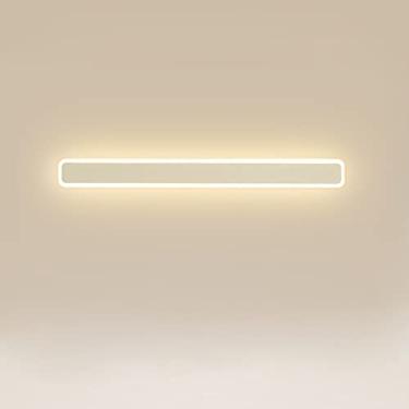 Imagem de Luminária de parede LED interna de tira longa Lâmpada de parede LED acrílica moderna para cabeceira de quarto