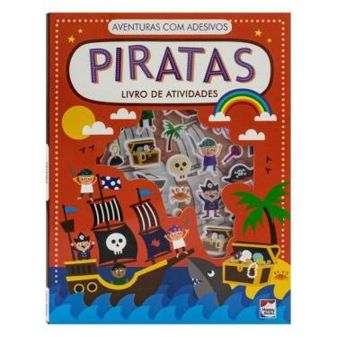 Imagem de Aventuras Com Adesivos - Livro De Atividades: Piratas