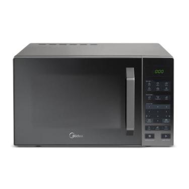 Imagem de Forno Micro-ondas Midea 27 Litros 800W Prata com porta Espelhada MXSA2