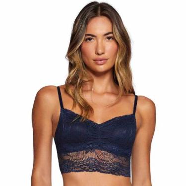 Imagem de Top Cropped Rendado Valisere 24197, Marinho, P