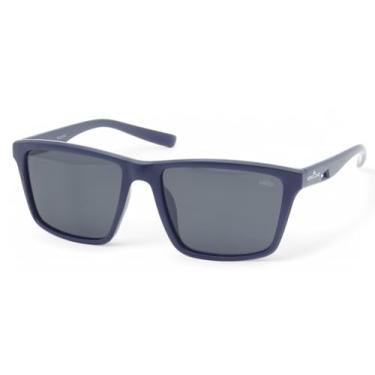 Imagem de Óculos de Sol Polarizado Casual King One, design Esportivo Quadrado Policarbonato Proteção UV400 Masculino (Marinho Fosco)