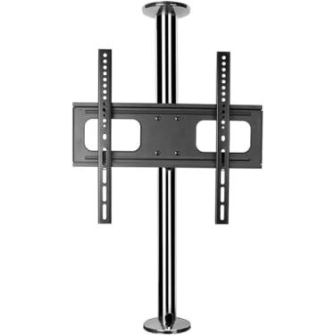 Imagem de CUTPOIY Suporte de parede para TV Suporte de TV resistente, suporte de piso com moldura giratória de 360 graus, suporte giratório de parede divisória para TVs de 26 a 70 polegadas (86-114 cm)