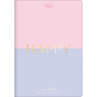 Imagem de Planner 2025 Happy Grampeado M7 Tilibra 20 Fls, 1
