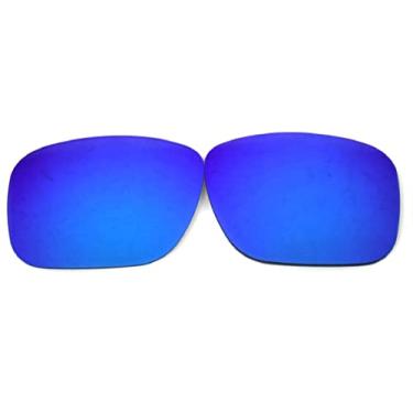 Imagem de Lentes de reposição Galaxy para óculos de sol Oakley Sylas OO9448 multiseleção, Azul polarizado