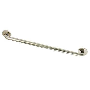 Imagem de Kingston Brass GLDR814306 Barra de apoio OD ADA de 76 cm x 3,8 cm (30 x 1-1/4 polegadas), níquel polido