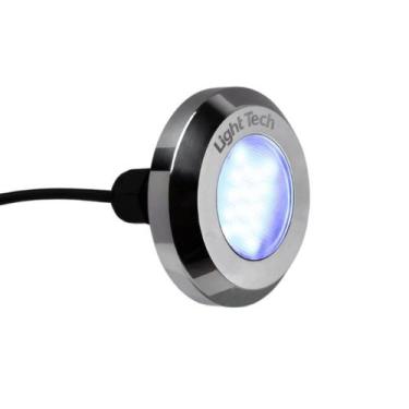 Imagem de Refletor Piscina Tiny Led Inox 316 RGB 20W - Light Tech, Cabo 20 Metro