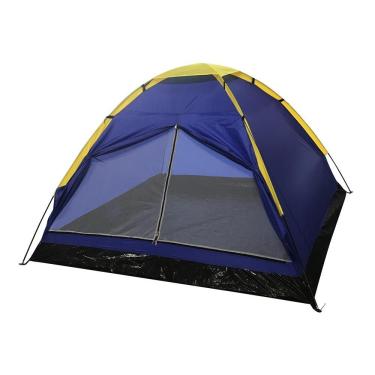 Imagem de Barraca De Acampamento Iglu 4 Pessoas Azul Camping Importway