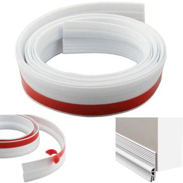 Imagem de Veda Fresta Protetor Porta Janela Fita Adesiva Pó Insetos - NilosDecor