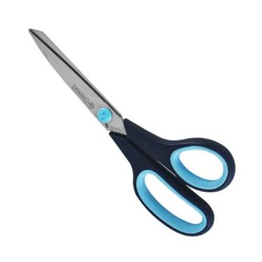 Imagem de Tesoura Inox Multiuso com Cabo Plástico Color Cushion Soft - Mundial