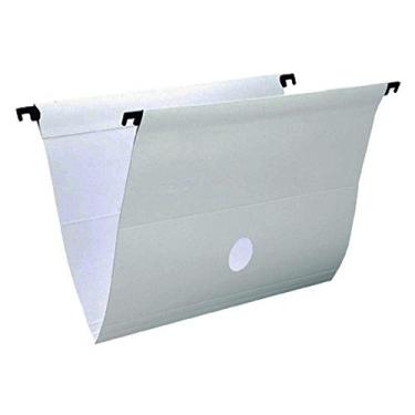 Imagem de Dello - Pasta Suspensa Plastificada Delloplus 0099 - Branca - Pacote com 6 unidades