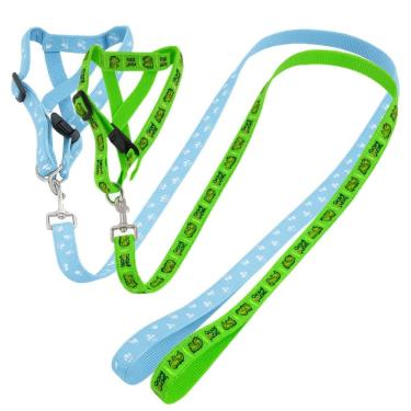 Imagem de Peitoral para Gato e Cachorro Ajustável Conforto no Passeio