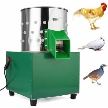 Imagem de Depenador De Aves, Removedor Elétrico De Depenagens De Aves De 80 W, Depenador De Frango Em Aço Inoxidável, Para Pardais Ou Pintinhos Recém-nascidos
