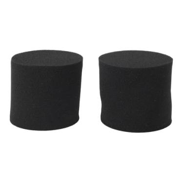 Imagem de Heayzoki 2 Pcs Plugues de Espuma Acústica para Speaker Port Tube, 90mm Diâmetro 80mm Altura, Reduz Ondas Pé, Baixo Ruído do Ar, Melhora a Qualidade do Som para Home Theater, Car Audio