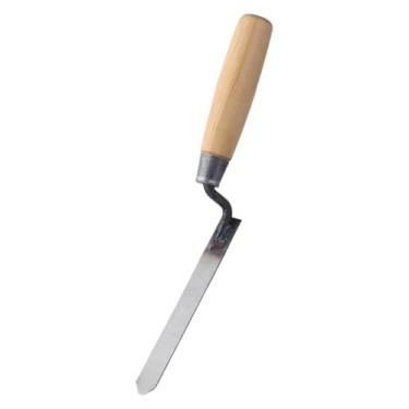 Imagem de ShengQuanHao Desempenadeira de Juntas, Máquina de Emenda de Tijolos, Ferramenta Manual Faça Você Mesmo, Cabo de Madeira, Desempenadeira de Juntas Estreita para, Es