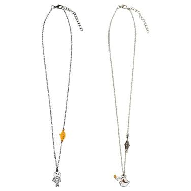 Imagem de LUV HER Disney Conjunto de colar Nightmare Before Christmas BFF, presente de amizade para meninas a partir de 3 anos