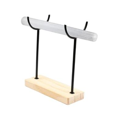 Imagem de YIJU Suporte para pulseira de selenita, organizador e porta-joias multifuncional, destacável, para elásticos de cabelo, S