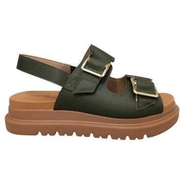 Imagem de Sandália Feminina Modare Floather Ultra Conforto, Verde, 38
