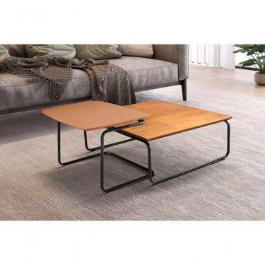 Imagem de Conjunto Mesa De Centro Kairos Larflex Cor:terracota