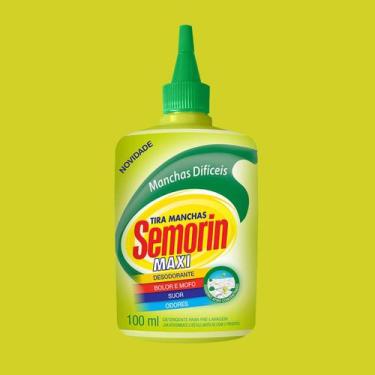 Imagem de Semorin Maxi Tira Manchas de Tecidos e Roupas 100ml, 1und