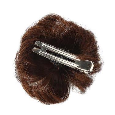 Imagem de 2 Pcs Sweet Baby Girl Curl Natural Hairpiece Clip Wig Hair - HUOGUO