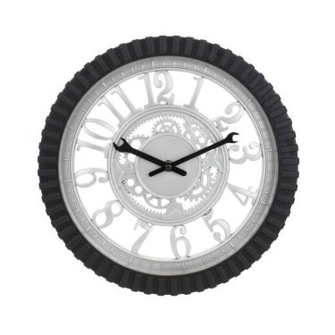 Imagem de Relógio Parede Engrenagem 30X30Cm