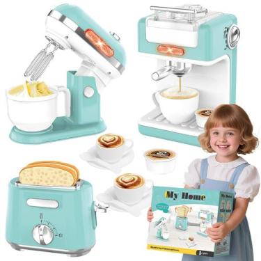 Imagem de Conjunto de brinquedos Play Kitchen Appliances Ehome Coffee Maker Mixe