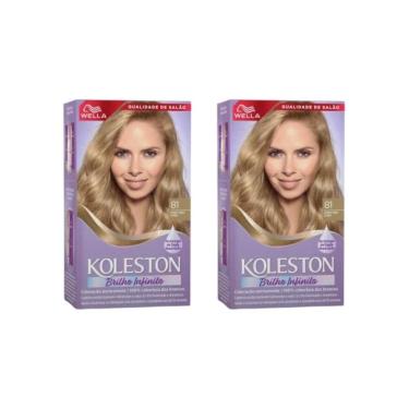 Imagem de Coloraçao Koleston 81 Louro Cinza Claro-Kit C/2Un