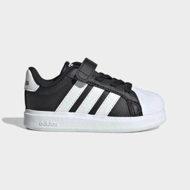 Imagem de Tênis Infantil Adidas Streelk, Preto, 24
