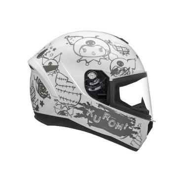 Imagem de Capacete Peels Spike 2 Kuromi Rebel, Vanila com Grafite, 56