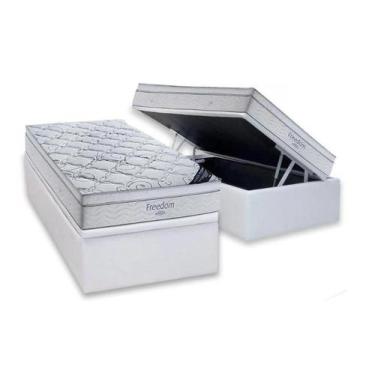 Imagem de Colchão Solteirão Airtech Molas Ensacadas 108X188X35 Ortobom