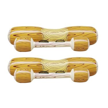 Imagem de Tnfeeon Pessoas Duplas Brinquedos Aquáticos Infláveis ​​com Alças Duplas, Balsa de Piscina Divertida para Festa de Verão, Adultos