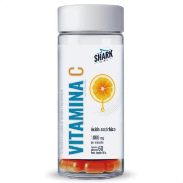 Imagem de Vitamina C Shark Pro Clinic 1000mg  60 Cápsulas